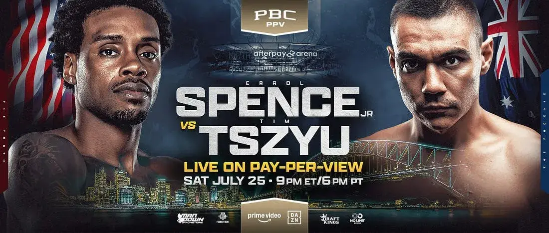 Errol Spence Jnr vs. Tim Tszyu