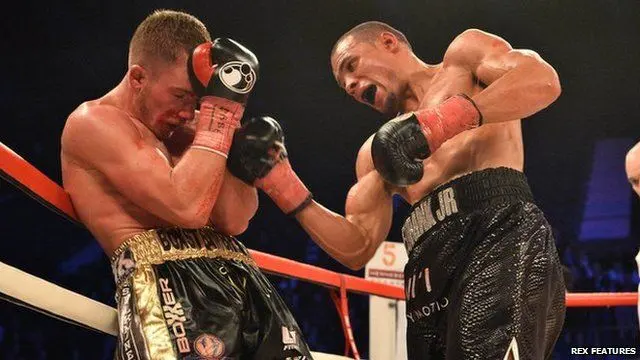 Eubank Blackwell Fight