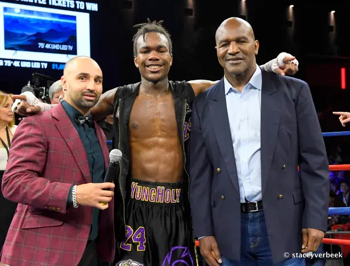 Evan Holyfield Evander Holyfield
