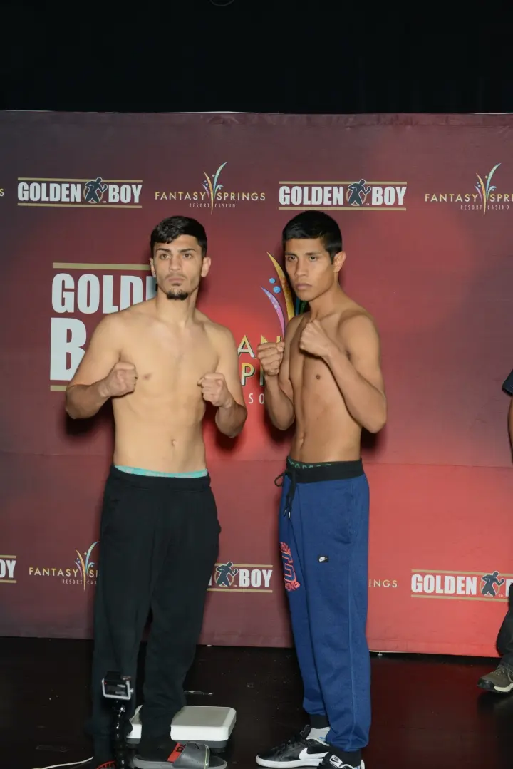 Golden Boy Weigh In O