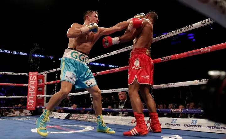 Golovkin Brook Fight