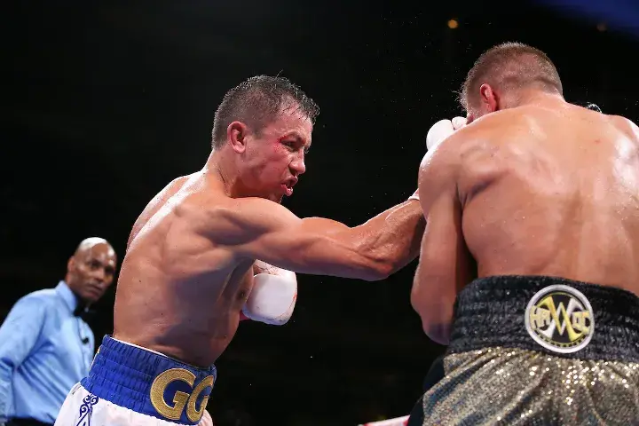 Golovkin Derevyanchenko Fight