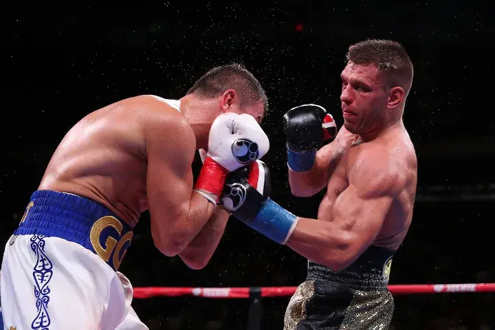 Golovkin Derevyanchenko Fight