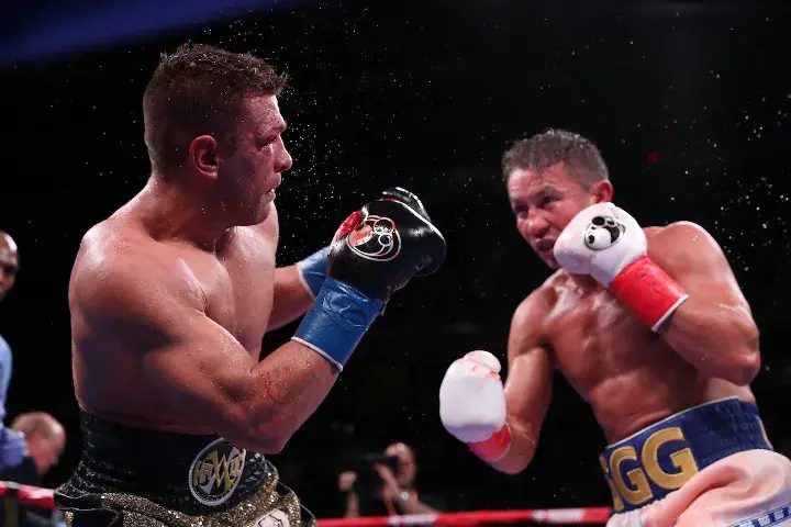 Golovkin Derevyanchenko Fight