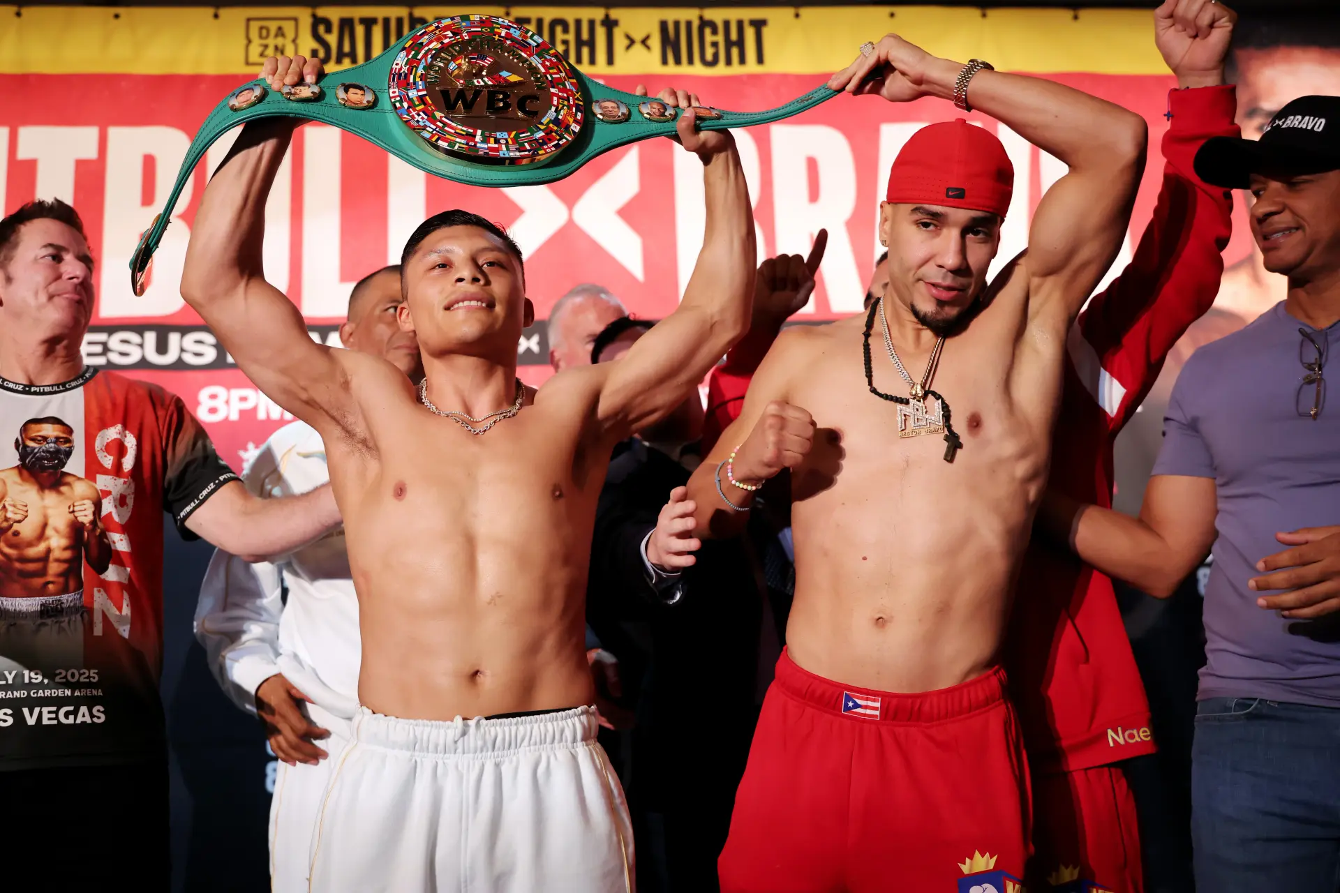 Isaac Cruz vs. Nestor Bravo weigh-in, September 18, 2026