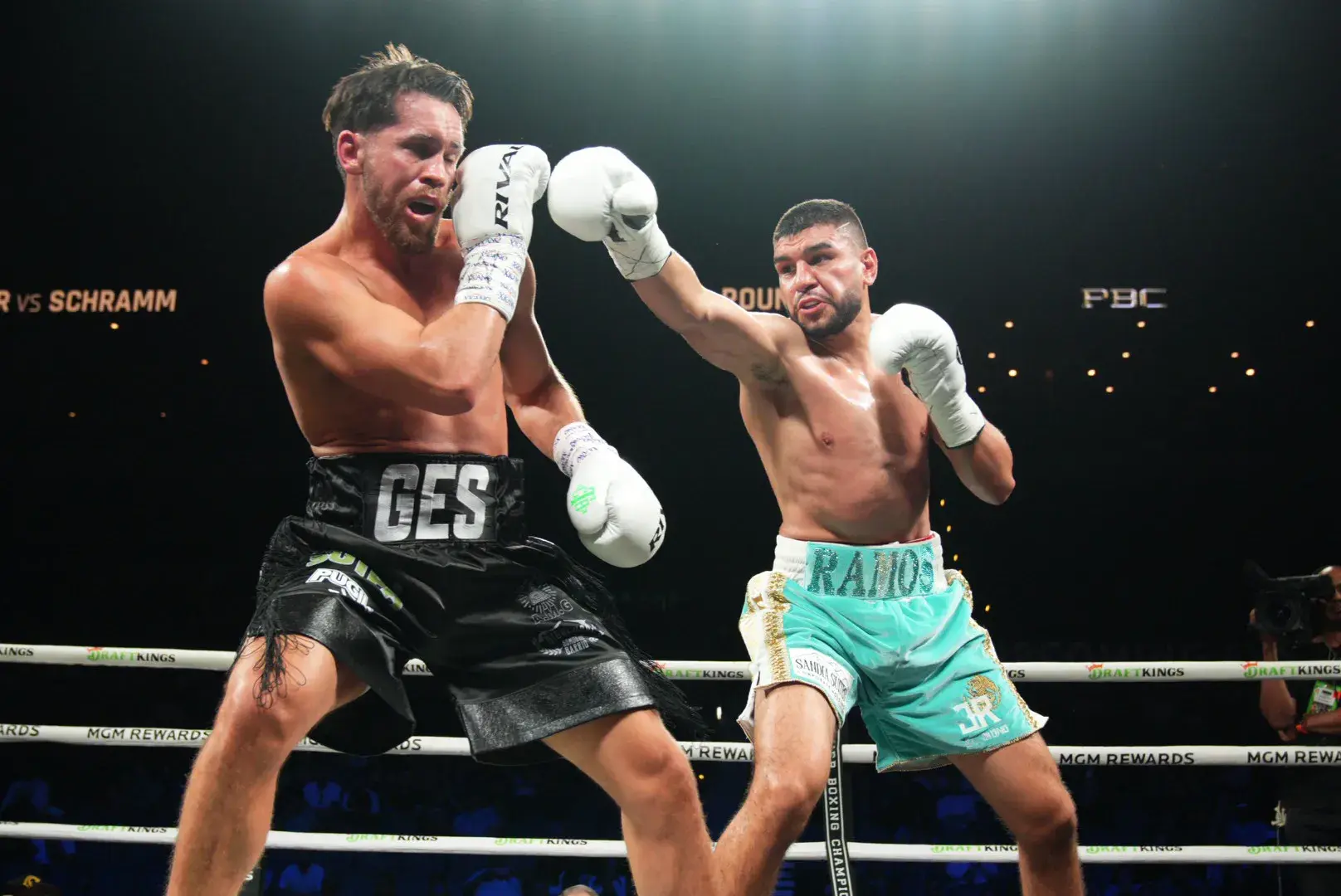 Jesus Ramos Jnr fires a jab at Guido Schramm