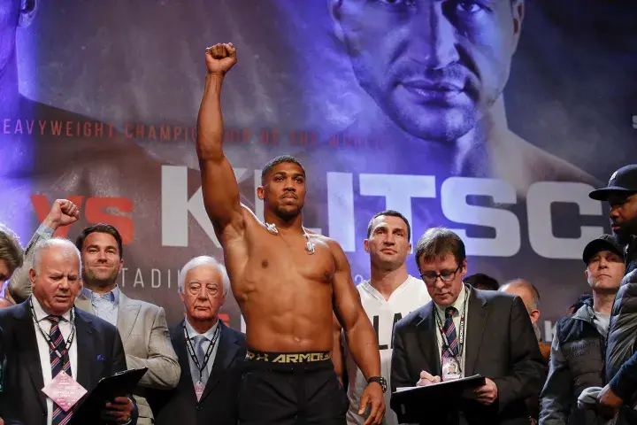 Joshua Klitschko Weights