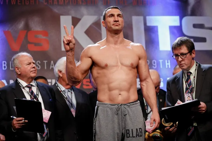Joshua Klitschko Weights