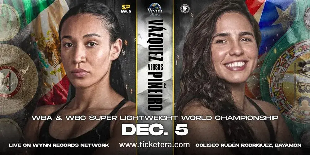 Litzy Vazquez-Stephanie Pineiro meet on December 5 for unified junior welterweight titles