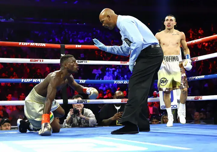 Lopez Commey Fight