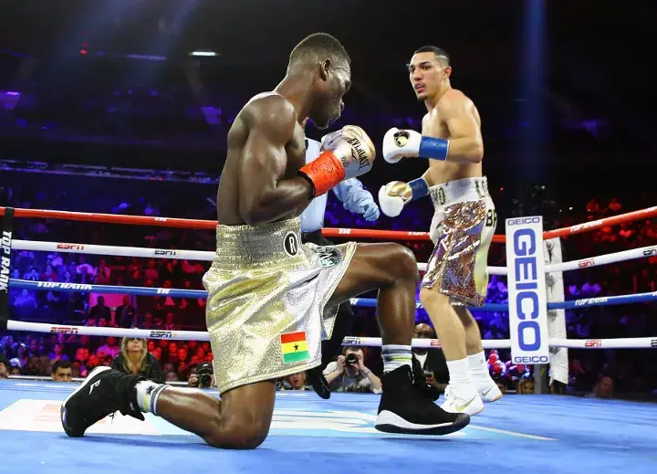 Lopez Commey Fight