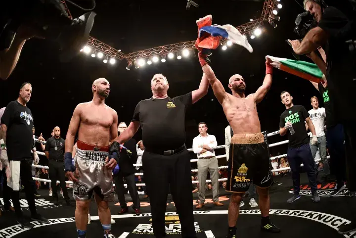 Malignaggi Lobov Fight
