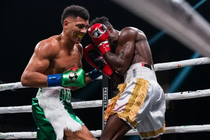 Morrell Agbeko Fight Hafey