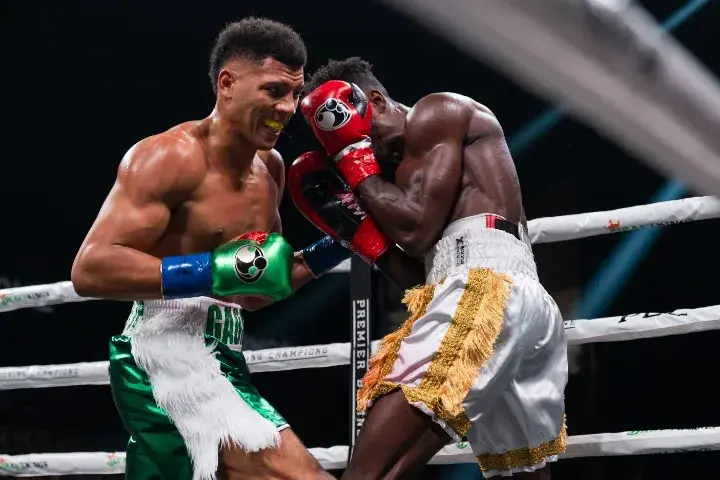 Morrell Agbeko Fight Hafey