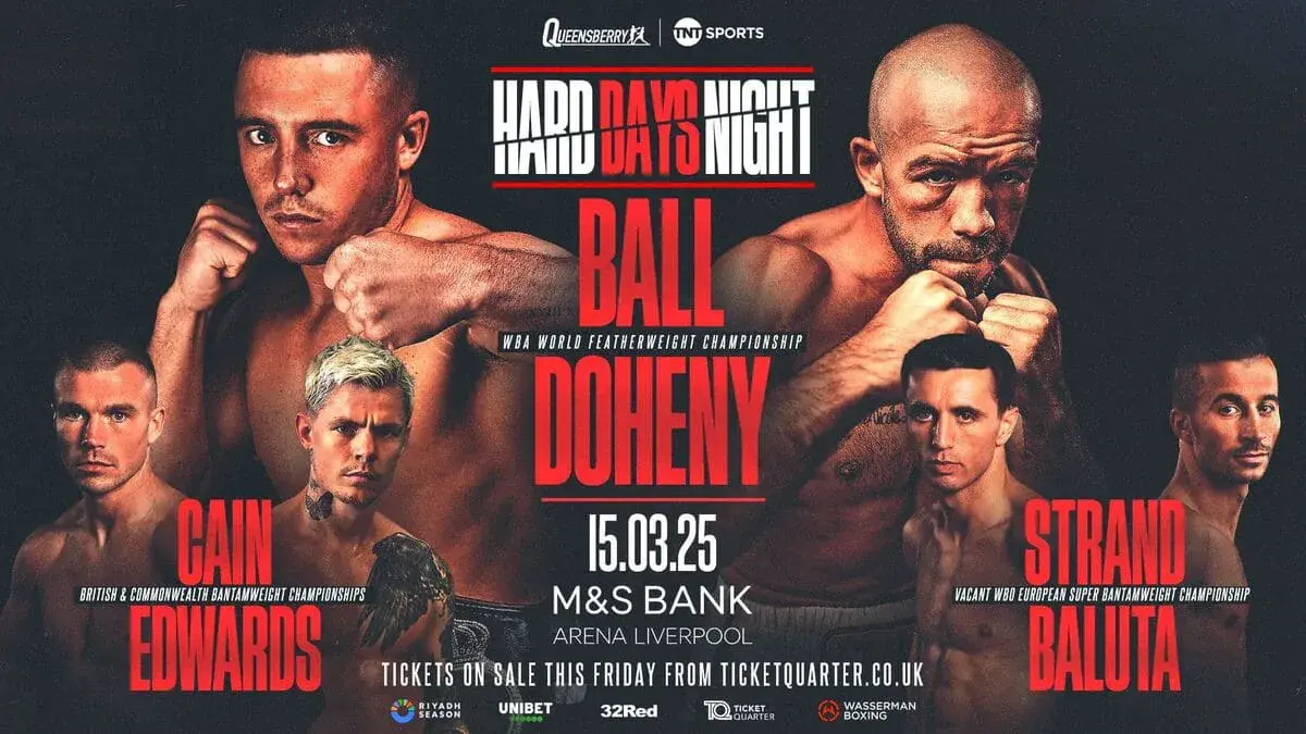 Nick Ball vs TJ Doheny, March 15 2025