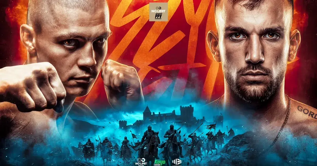 Fight art for the boxing match between Nikita Tszyu and Oscar Diaz.