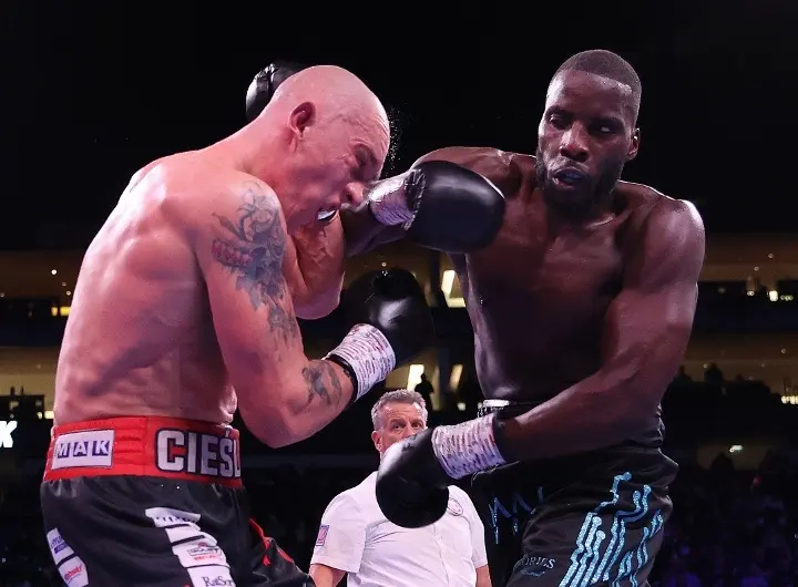 Okolie Cieslak Fight