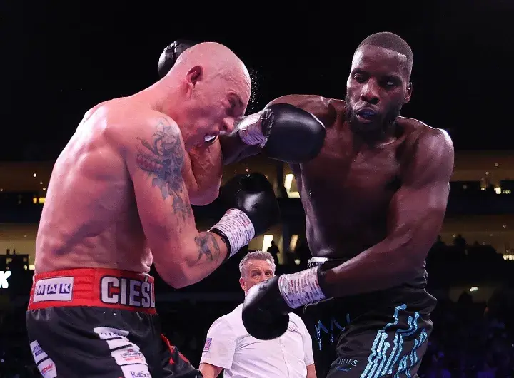 Okolie Cieslak Fight