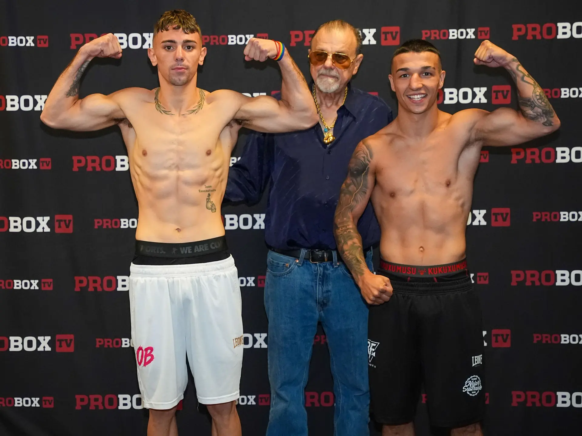 Oscar Bonifacino (left), Sampson Lewkowicz (center) and Raul Escudero (right)