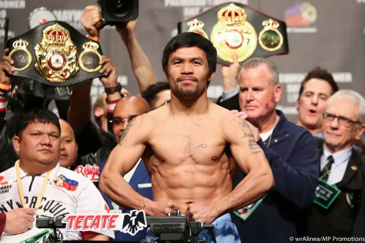 Pacquiao Broner Weights