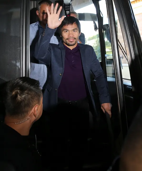 Pacquiao Vargas Grand Arrival