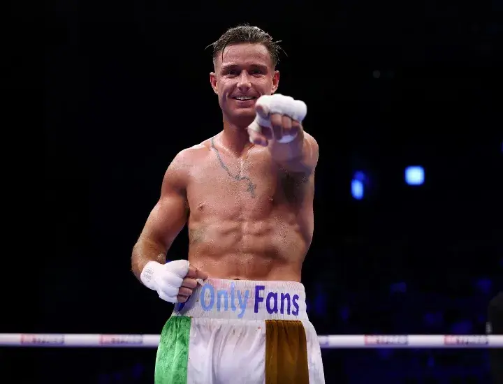 Paddy Donovan is victorious