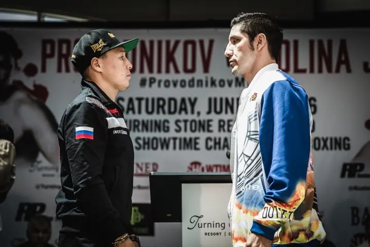 Press Conference Provodnikov And John