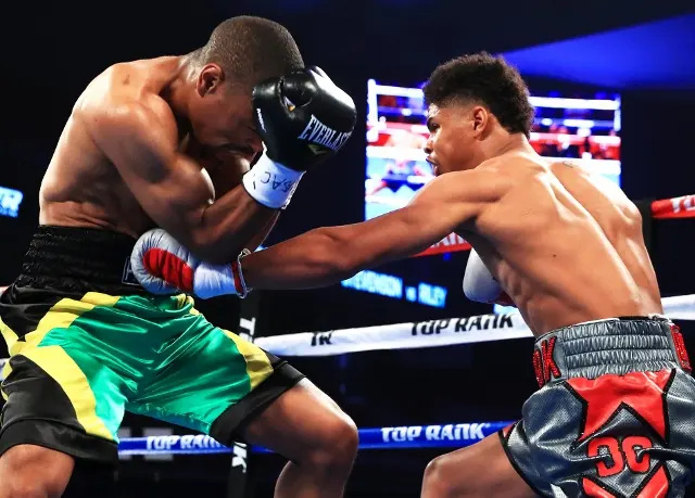 Shakur Stevenson Riley Fight