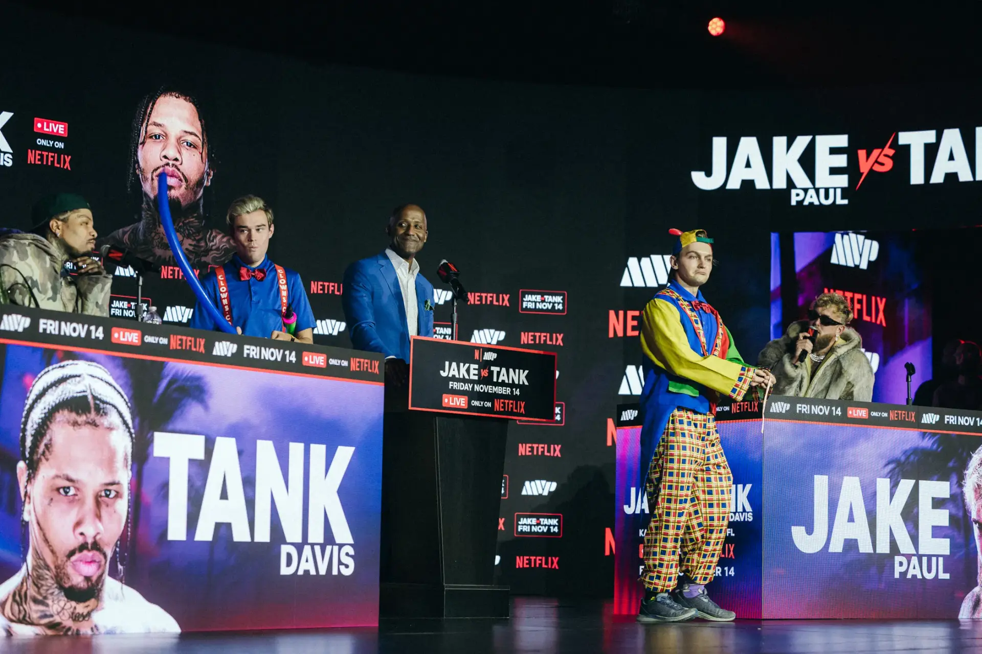 tank jake press conference