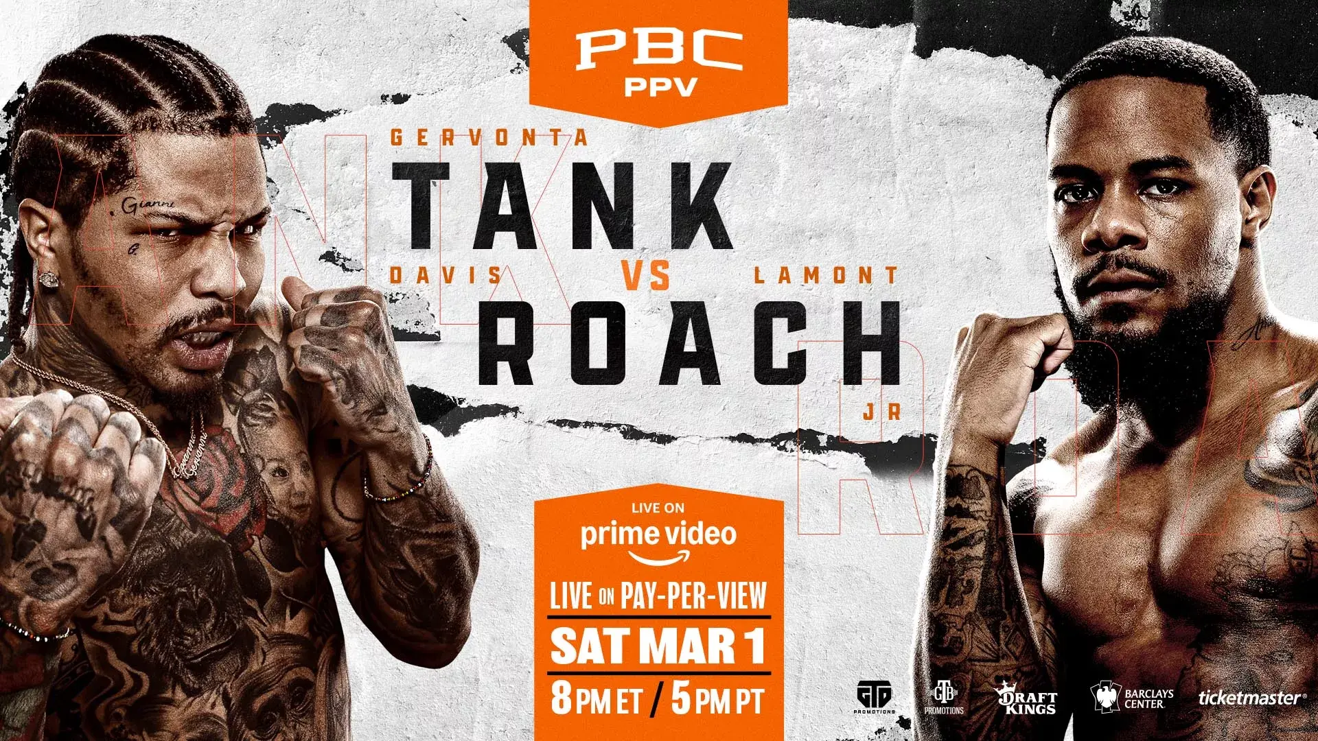 Gervonta Davis vs Lamont Roach Jr.