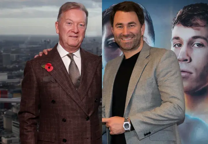 Frank Warren and Eddie Hearn could be set to lock horns again