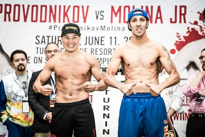 Weigh In Provodnikov And John Molina
