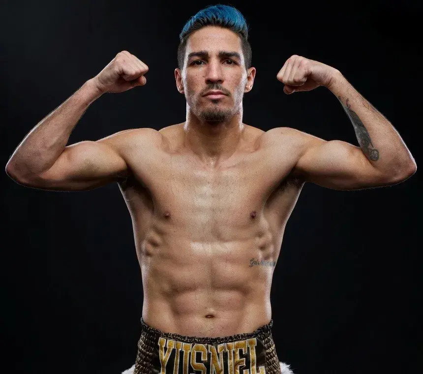 Yusniel Abrahante before facing Luis Coria on July 18, 2026