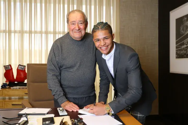 Xander Zayas is among the leading talents working with Top Rank and Bob Arum