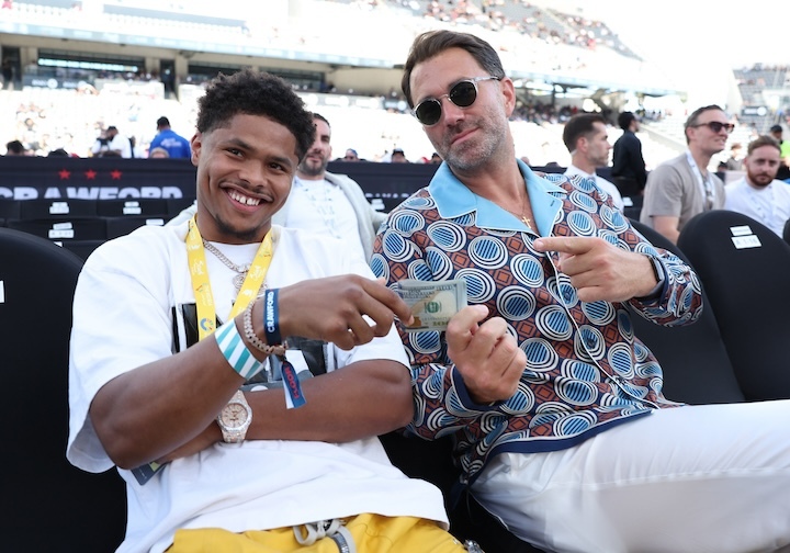 Shakur Stevenson signs promotional deal with Matchroom Boxing