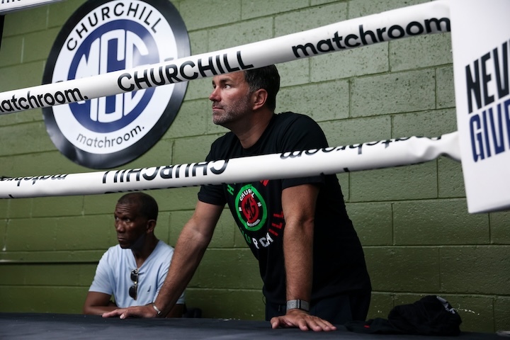Eddie Hearn: ‘Devin Haney is taking Ryan Garcia fight rough’