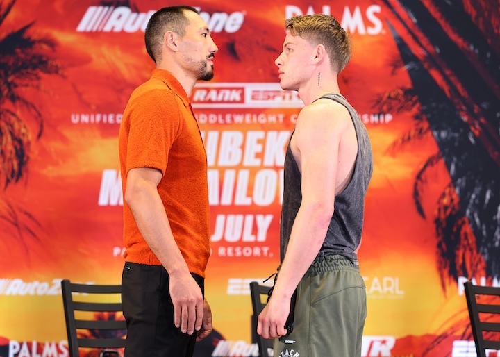 Janibek Alimkhanuly vs. Andrei Mikhailovich - Boxing Schedule