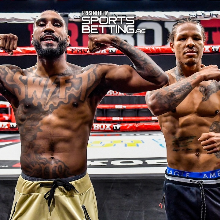 Photo Gallery: Jarrett Hurd-Jeison Rosario weigh-in - Boxing News