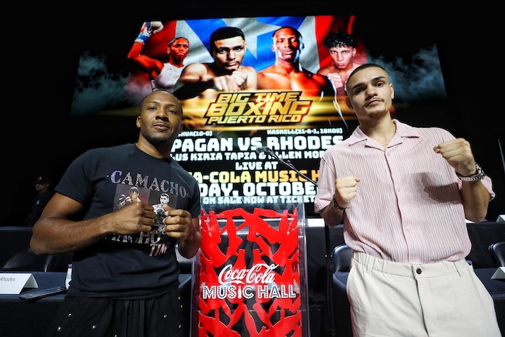 Joshua James Pagan-Haskell Rhodes to headline ‘Big Time Boxing Puerto Rico’