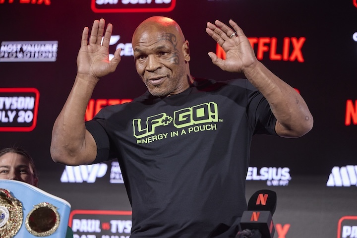 Tyson paul card schedule