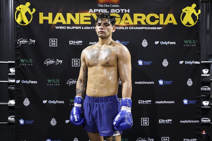 Devin Haney Warns ‘Heavy’ Ryan Garcia About Weight - Boxing News