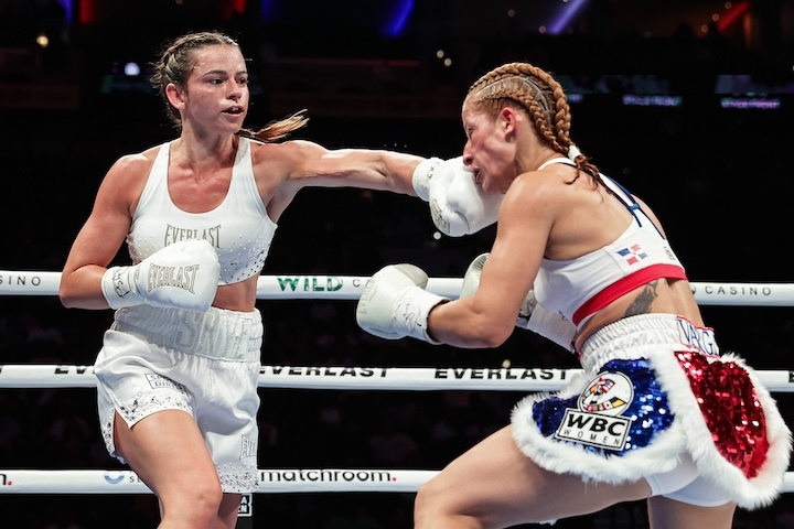 Skye Nicolson flummoxes Dyana Vargas in Wells Fargo Center whitewash