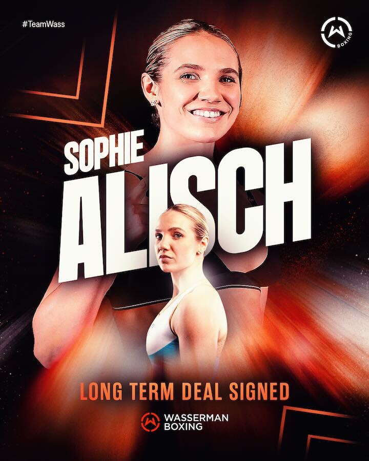 Sophie Alisch signs long-term agreement with Wasserman Boxing