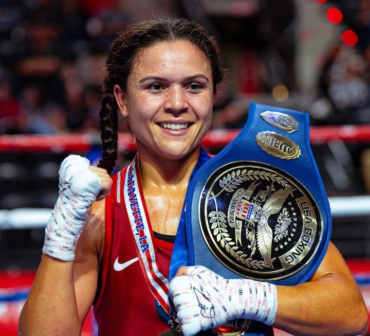Stephanie Simon’s journey from wrestling to the Marines to professional boxing