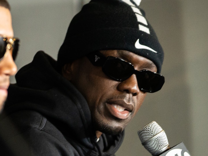 Photos: Robert Guerrero, Andre Berto - Face-Off at Final Presser For