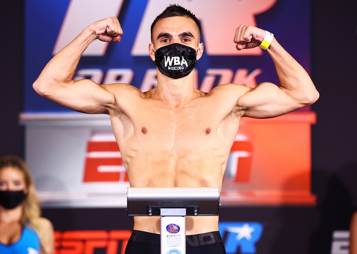 Andrew Moloney-Froilan Saludar ESPN+ Weigh-In Report From Sydney