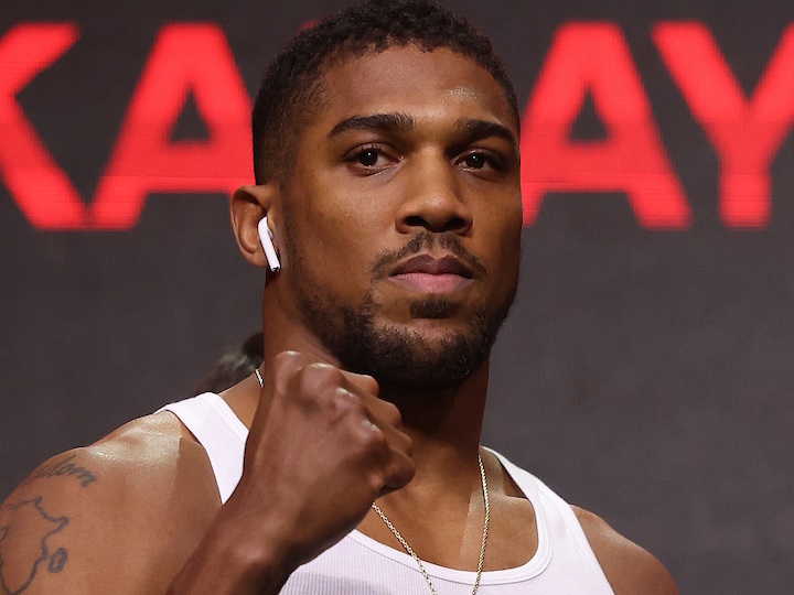 Photos anthony joshua otto wallin ready for battle at day of