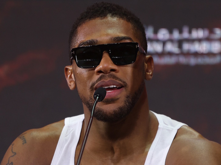 Anthony Joshua “I Am The Top Heavyweight In The UK” Boxing News