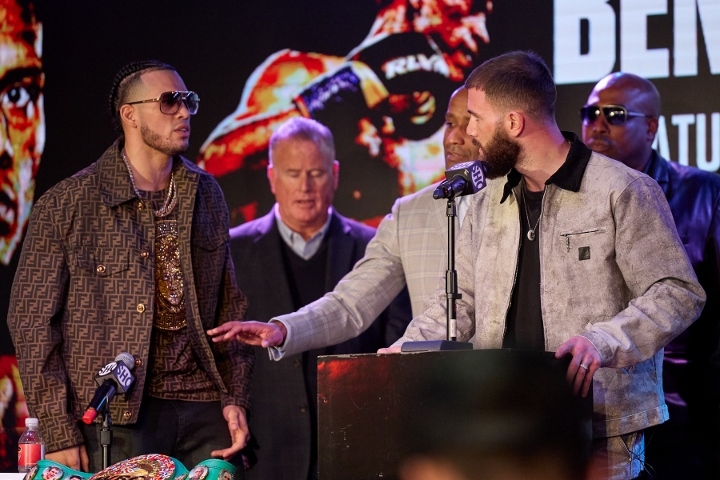 Caleb Plant advierte que los rivales que ha tenido David Benavídez no están a su nivel.