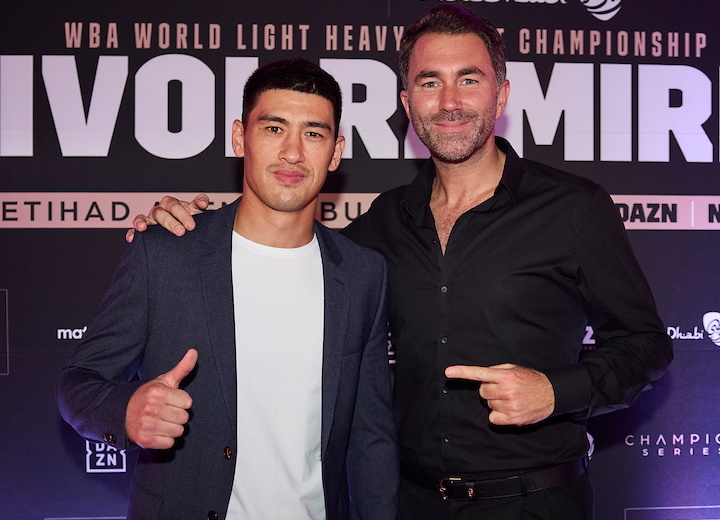 Eddie Hearn cree que Jaime Munguia no ganaría un solo round a Dmitry Bivol.